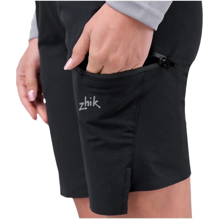 2024 Zhik Mujer Stretch Fast Dry Deck Shorts SRT-0275 - Anthracite